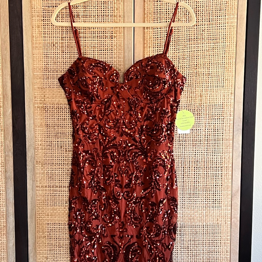 Elegant Sequin Embellished Dress